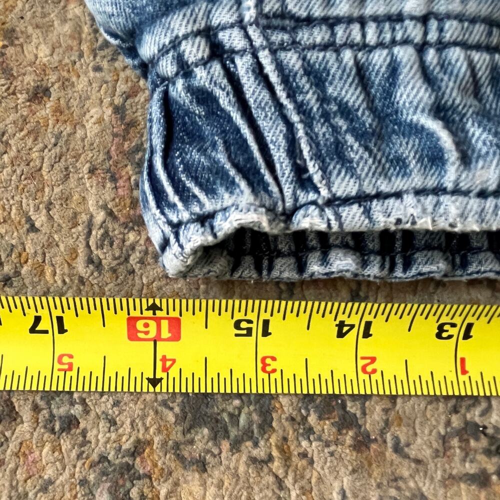 Anthropologie Pilcro Drawstring Pull-On Wide Leg Jeans Elastic Waist Women's M - Picture 8 of 14